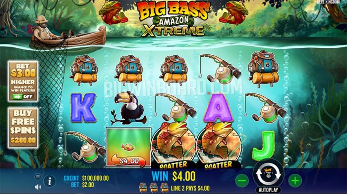 Slot Gacor dengan Peluang Maxwin di Malam Ini Big Bass Amazon Xtreme Pragmatic Play