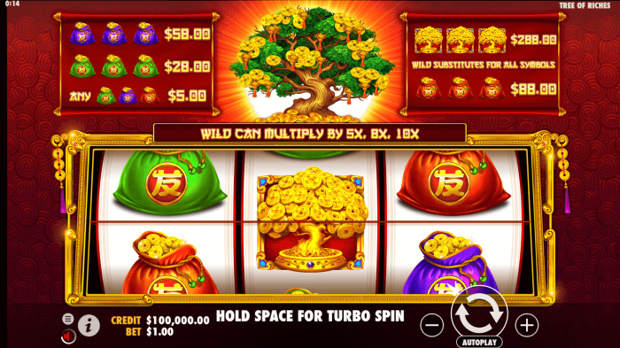 Bergabung di slot gacor online dan mainkan Tree of Riches Pragmatic Play untuk hadiah besar