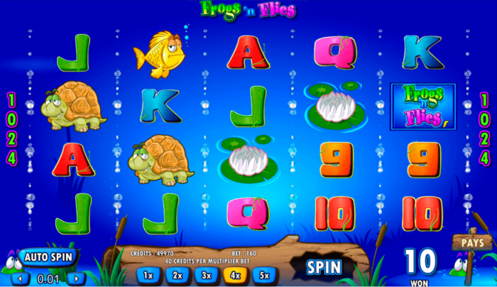 Pengalaman bermain tak terlupakan di slot Frogs and Bugs